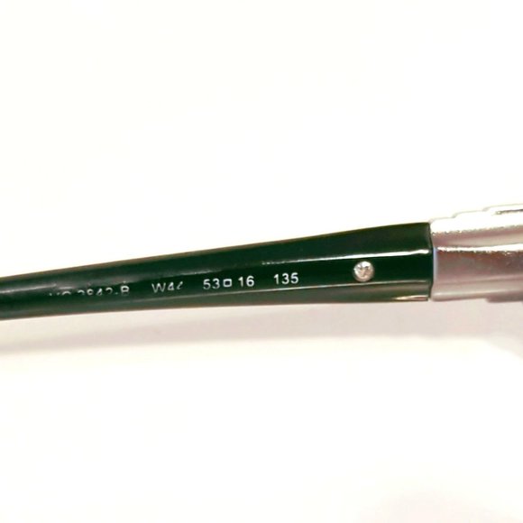 Vogue Eyeglasses Frames VO 2842-B W44 Black Silver Square Full Rim 51-16-135 - Picture 6 of 8